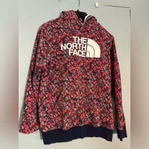The North Face youth/junior sweatshirt, attached hood, front single pocket, L